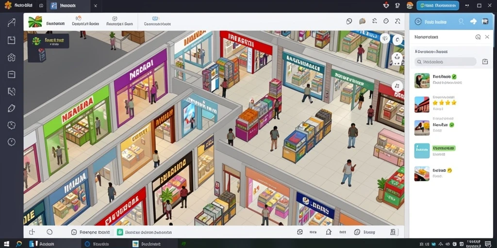 Tampilan antarmuka aplikasi yang user-friendly.