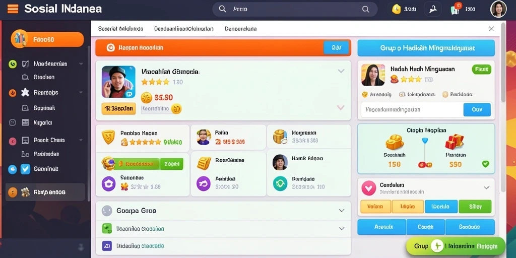 Tampilan awal yang menarik dan intuitif.