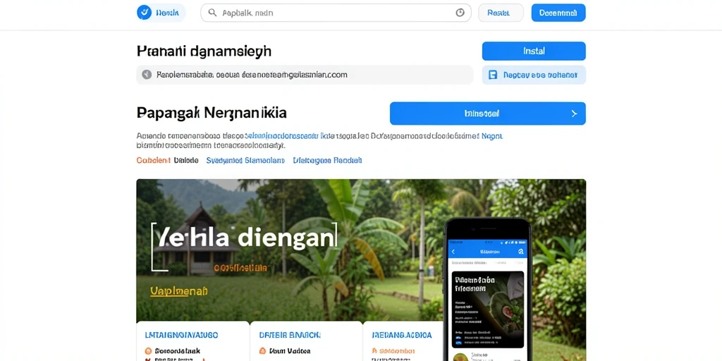 Tampilan antarmuka yang menarik dan intuitif.