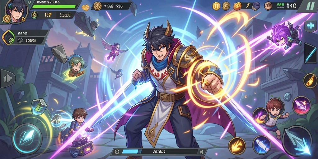 Screenshot dari tampilan permainan slot MPO2121.