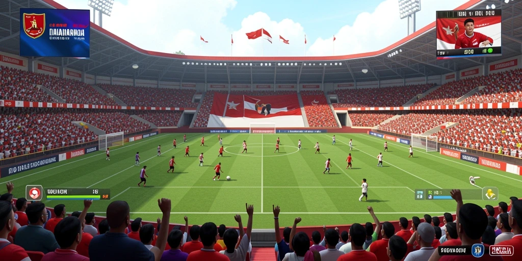 Tangkapan layar 1: Menampilkan pemandangan indah dunia permainan.
